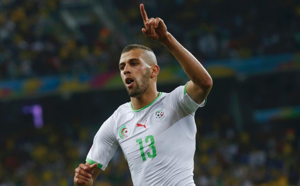 Islam Slimani , toujours dans les bons coups