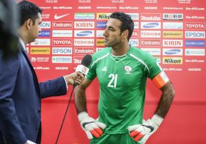 Ramzi Saleh, gardien et capitaine de la Palestine @ AFC media channel