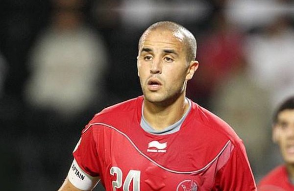 Madjid Bougherra avec le maillot de Lekhwiya  (Qatar)