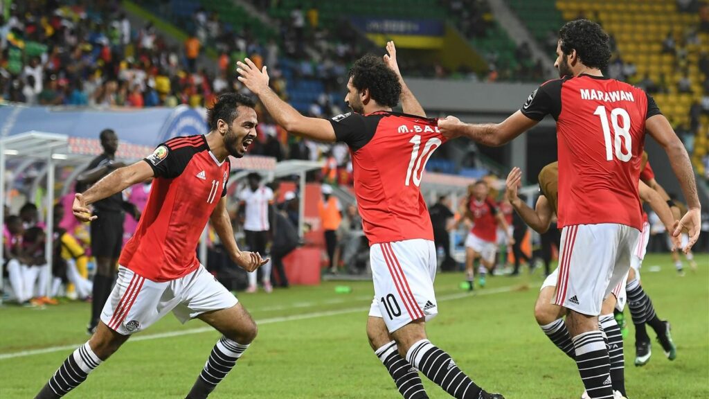 Match aller Egypte - Ghana (1-0) Photo cafonline