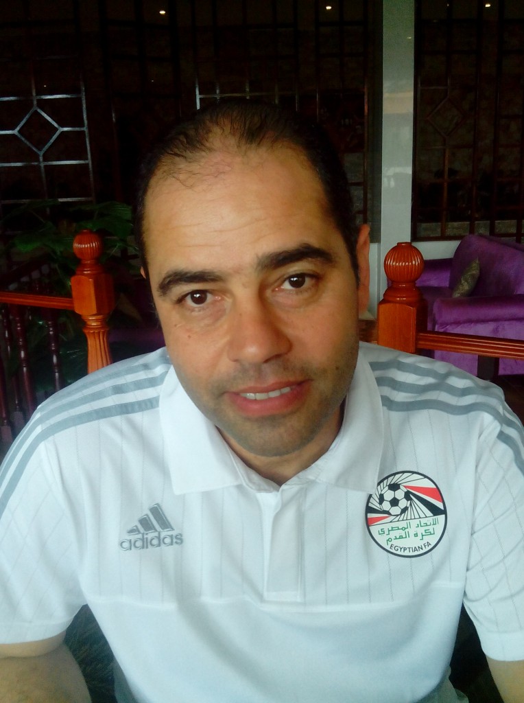 Ihab Leheta ( Team Manager de l'Egypte ), Photo Samai Farasha 