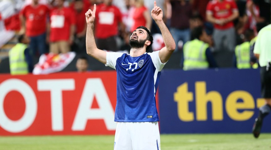Buteur à l'aller Omar Khribin est resté muet à Saimata (photo afc.com )