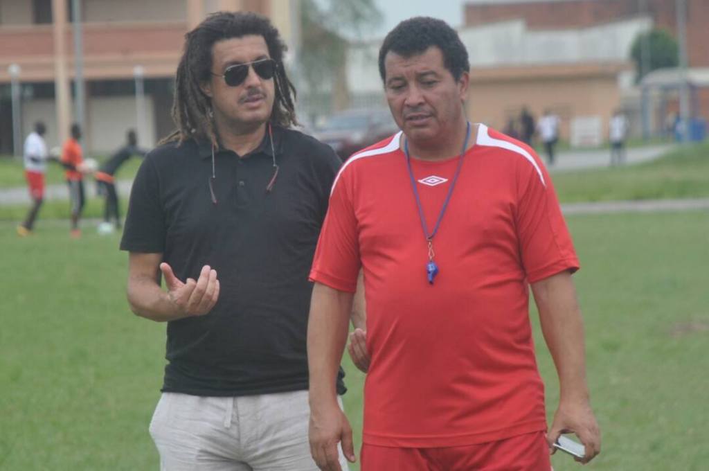 Avec Faouzi Rouissi, le coach du FC San Pedro