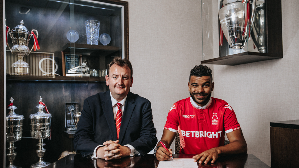 Hilal Soudani a signé pour trois ans à Nottingham Forest (photo nottingamforest.co.uk)