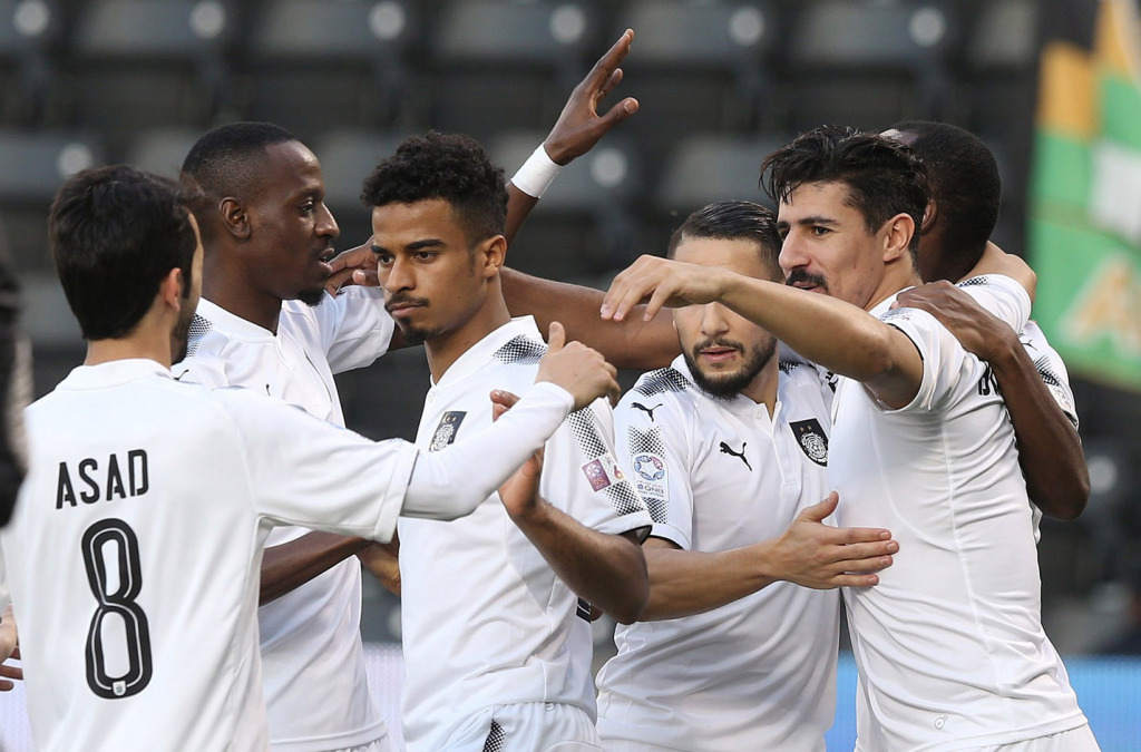  Al Sadd et son serial buteur Baghdad Bounedjah  (photo qsl.qa)