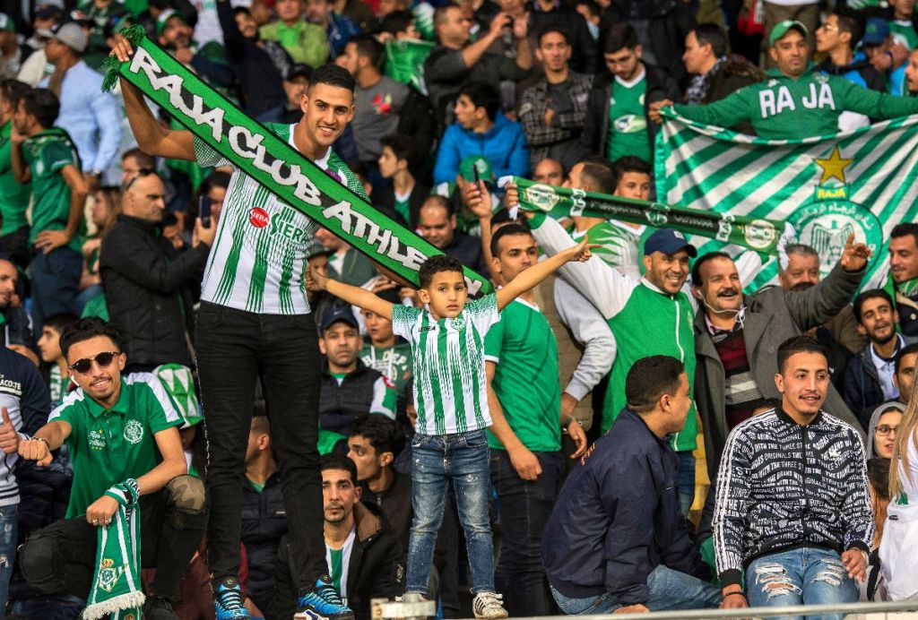 Stade Mohammed V en ébullition et victoire brillante du Raja (photo acfonline.com)