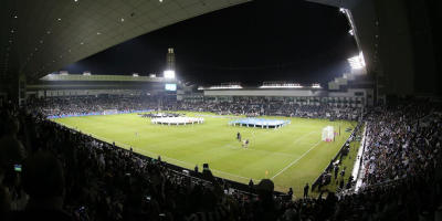 Jassim bin Hamad Stadium, life de la finale de la Supercoupe d'Afrique entre le Raja et l'ES Tunis
