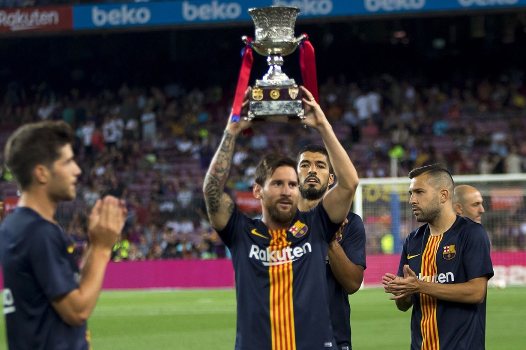 Le FC Barcelone détenteur de la Super Coupe 2018