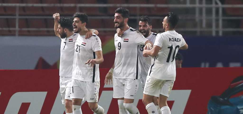 AFC U23 2020 : la Syrie est revenue de très loin (photo afc.com )