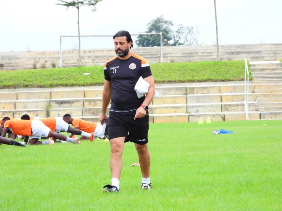 Tarek Jani à l'entraînement @crédit FC San Pedro