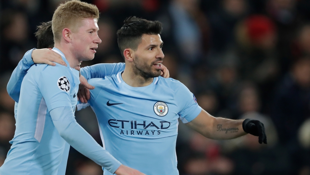 Le duo d'enfer des Citizens , : un finisseur clinique, Sergio Agüero et un serveur de caviars, Kevin De Bruyne 