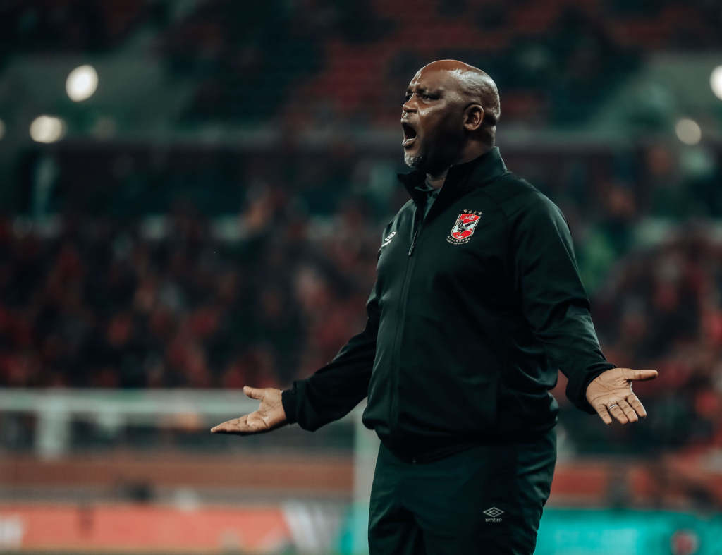 Pitso Mosimane va-t-il remporter sa deuxième LDC sur le banc des Red Devils ? (photo page Facebook Al Ahly)