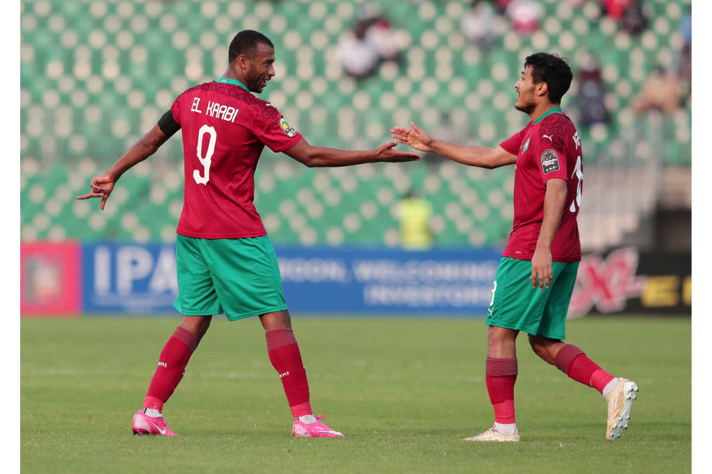  Ayoub El-Kaabi ; deux buts au CHAN avant le Cameroun et une possible finale (photo cafonline.com)