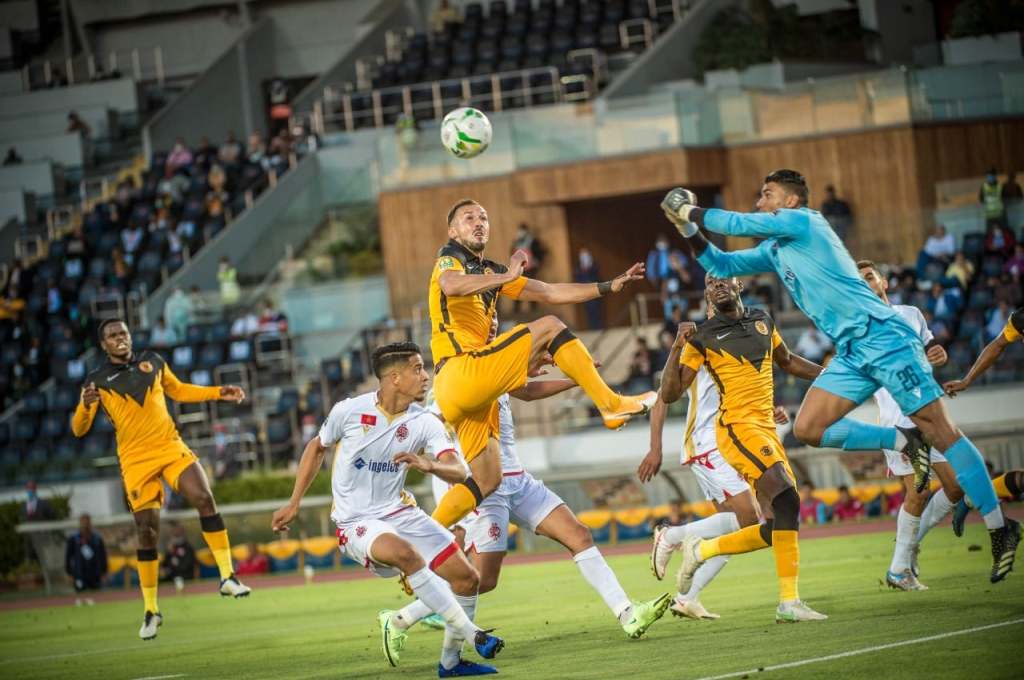 WA Casablanca : les Chérifiens n'ont jamais pu remonter le handicap d'un but concédé à Casablanxa. Le Kaizer Chiefs passe  ( phoro page facebook Kaizer chiefs)