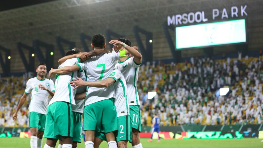 Arabie asoudite : les Faucons Verts meilleure chance de qualification arabe dans le groupe A dernier tour des éliminatoires du Mondial 2022 (photo afc.com)