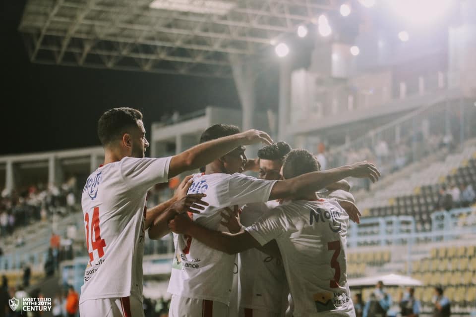 Zamalek : lors de la victoire cpntre l'ENPPI (2-0) 