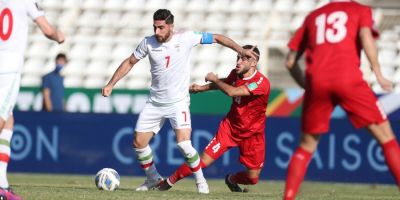 Le Liban a concédé  une  défaite face à l'Iran (1-2)  dans le temps additionnel ( photo afc.com)