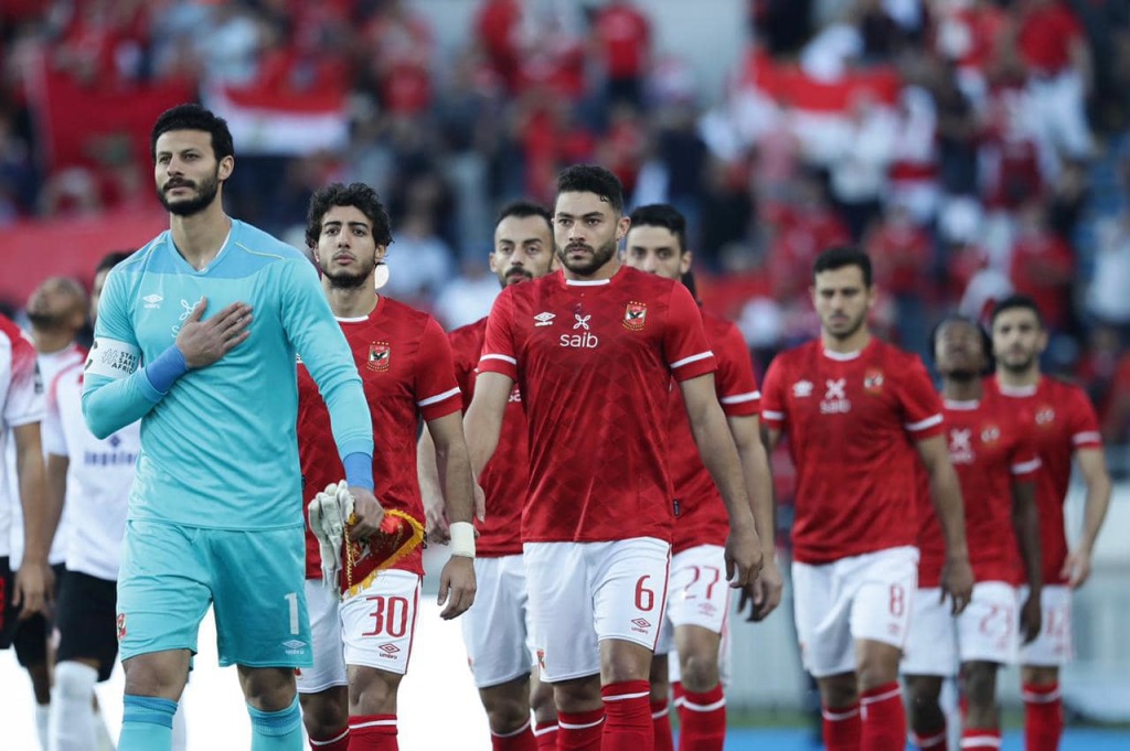 AL-Ahly; entré en champion, il finit le match déchu (photo page Facebook al-ahly.sc)