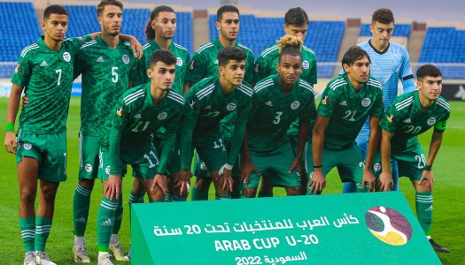 Coupe arabe U20 : Algérie et Egypte en quarts