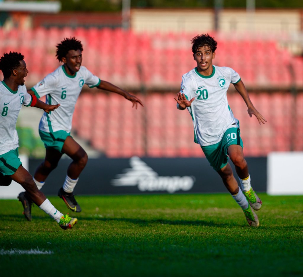 Arabie Saoudite U17 : les saoudiens renouent avec le succès ( photo page Facebook Saudi Football Assocation )